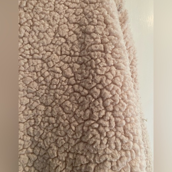 Urban Outfitters Sherpa Hooded Swing Coat Size M/L - Picture 7 of 7